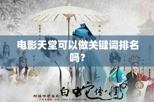 电影天堂可以做关键词排名吗？
