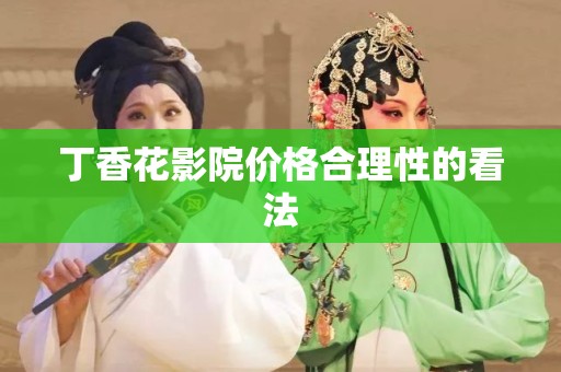 丁香花影院价格合理性的看法