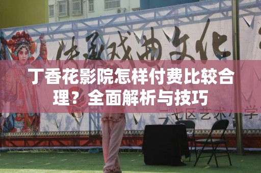 丁香花影院怎样付费比较合理？全面解析与技巧