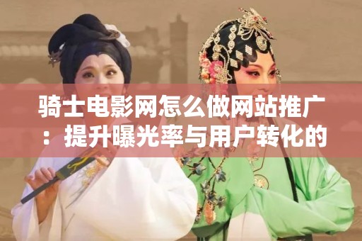 骑士电影网怎么做网站推广：提升曝光率与用户转化的策略