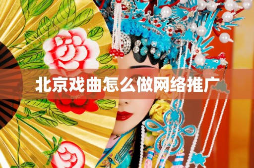 北京戏曲怎么做网络推广