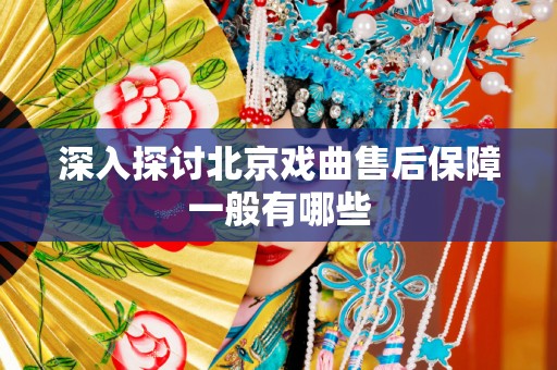 深入探讨北京戏曲售后保障一般有哪些
